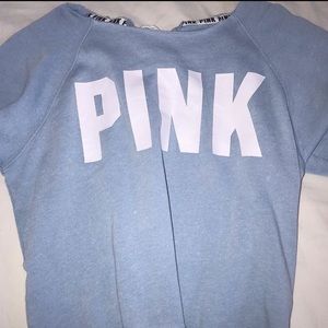 brand: pink crop top
